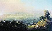 Maxim Nikiforovich Vorobiev View of Jerusalem painting